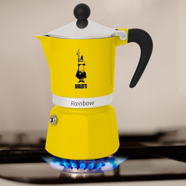 Kawiarka Bialetti Rainbow Yellow 300 ml (502020171) - obraz 2