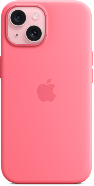 Панель Apple MagSafe Silicone Case для Apple iPhone 15 Pink (MWN93) - зображення 2