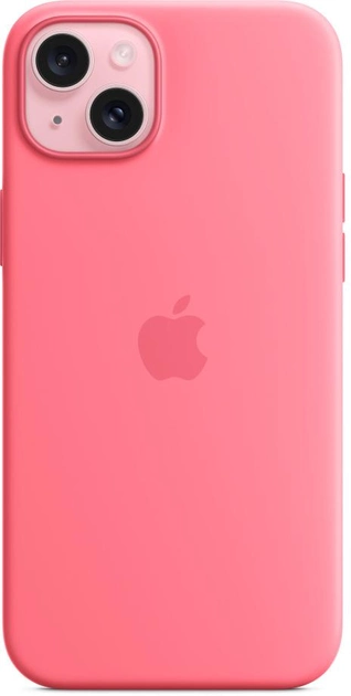 Панель Apple MagSafe Silicone Case для Apple iPhone 15 Plus Pink (MWNE3) - зображення 2