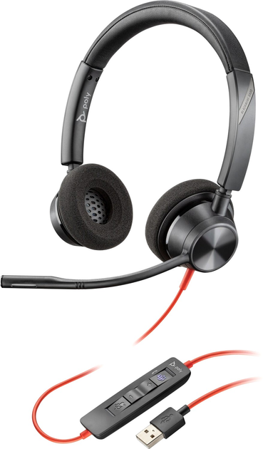 Słuchawki Poly BlackWire C3320-M USB-A HS Stereo (76J17AA) - obraz 1
