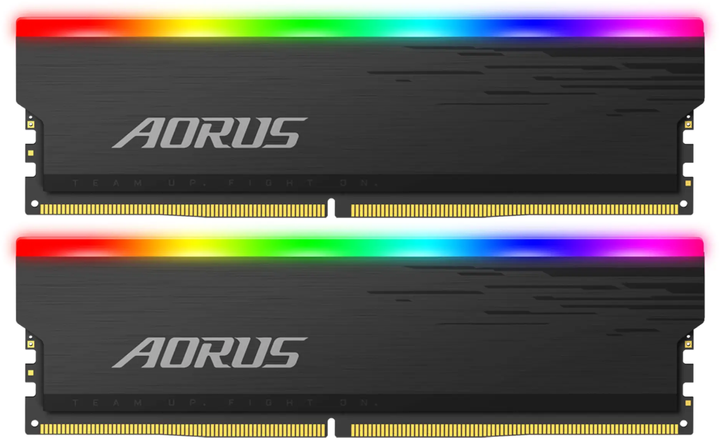 Оперативна пам'ять Gigabyte Aorus RGB DDR4-3733 16GB (2x8GB) With Demo Kit (GP-ARS16G37D) - зображення 1