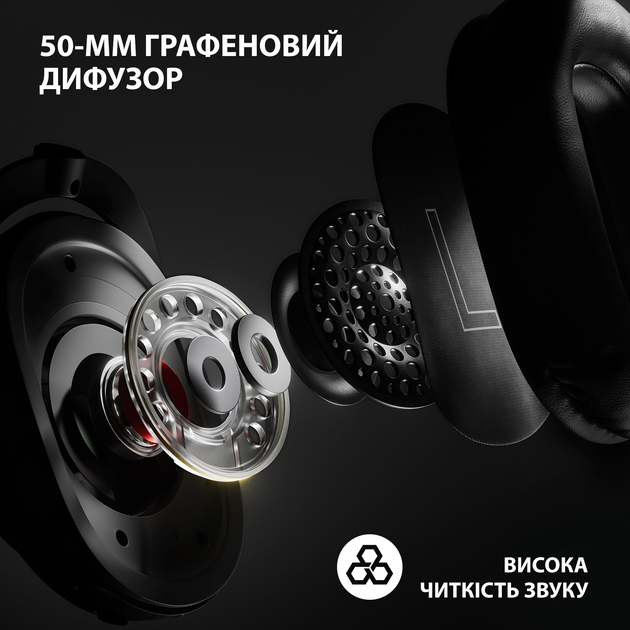 Słuchawki Logitech G Pro X 2 Lightspeed Wireless White (981-001269) - obraz 3