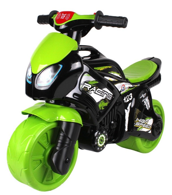 Moto-jeździk Technok Zielony (4823037606474) - obraz 1