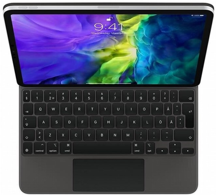 Клавіатура бездротова Apple Magic Keyboard iPad Pro 11" 1/2 gen (MXQT2S/A) - зображення 1
