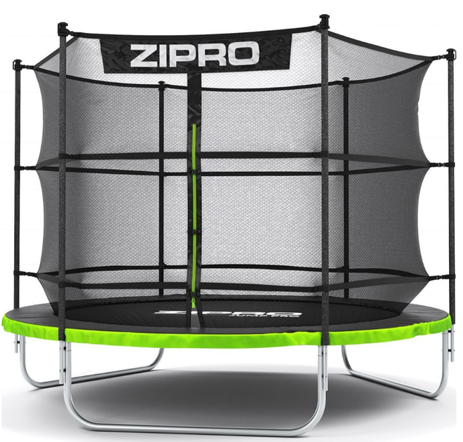 Батут Zipro 252 см с внутренней защитной сеткой Jump Pro 8FT + сумка ...