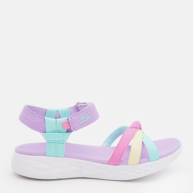 Детские сандалии для девочки Skechers On-the-GO 600 303002L MLT 28 ...