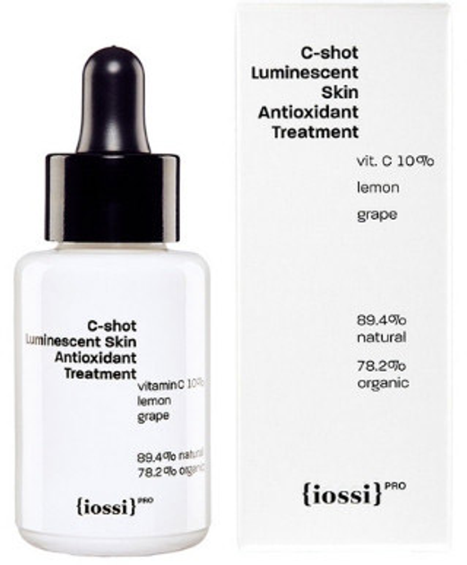 Сироватка для обличчя iossi C-Shot Luminescent Skin Antioxidant Treatment з вітаміном C 30 мл (5907222501818) - зображення 1