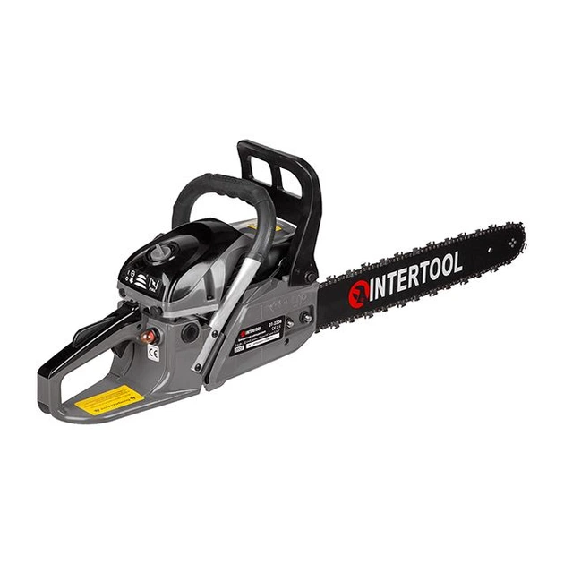 Мотопила цепная 2,2 кВт., 52 см3, шина 45 см., 3200 об/мин. INTERTOOL DT-2208 - Фото 6 Мотопила цепная 2,2 кВт., 52 см3, шина 45 см., 3200 об/мин. INTERTOOL DT-2208 - изображение 6