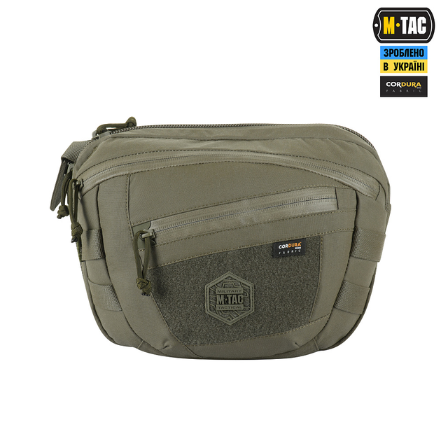 Сумка із липучкою Sphaera Ranger M-Tac Large Hardsling Green Elite Bag - зображення 2