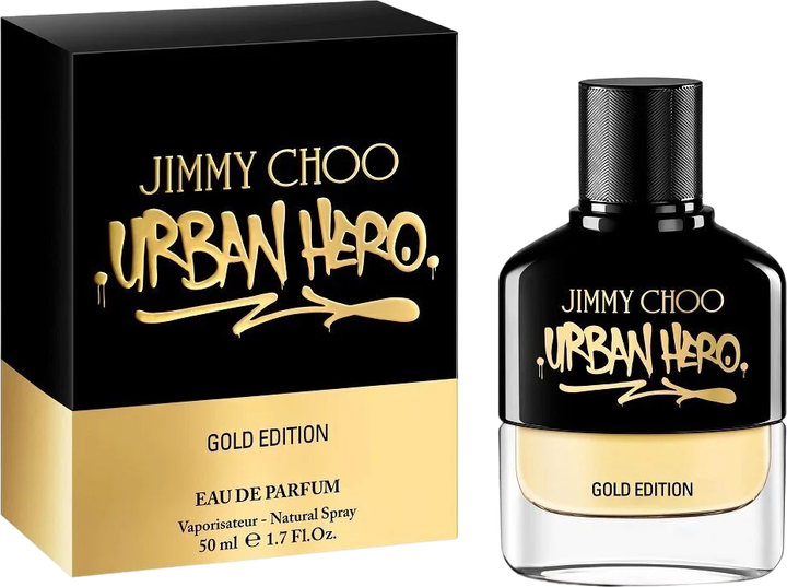 Woda perfumowana męska Jimmy Choo Urban Hero Gold Edition 50 ml (3386460127073) - obraz 2