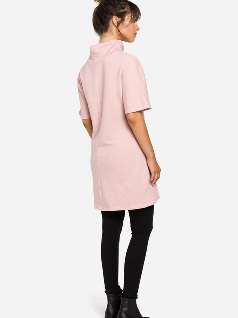 Tunika damska elegancka BeWear B051 2XL-3XL Różowa (5902041193657) - obraz 2