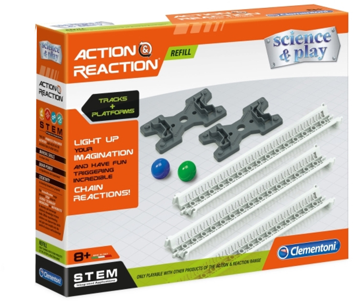 Набір для наукових експериментів Clementoni Science and Play Action & Reaction (8005125191178) - зображення 1
