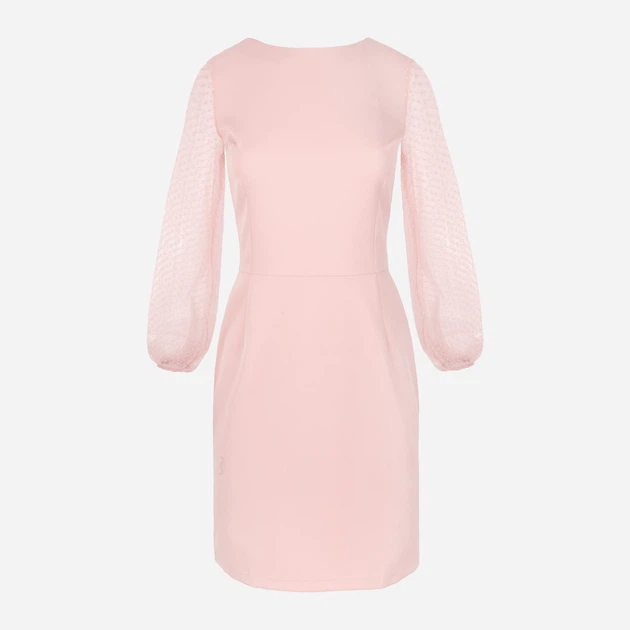 Sukienka ołówkowa damska wieczorowa Makover K032 M Jasnoróżowa (5903068462108) - obraz 3