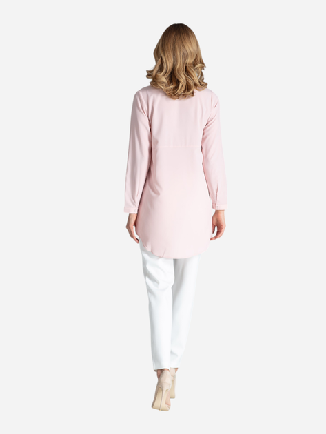 Tunika koszulowa damska Figl M545 L Różowa (5902194336840) - obraz 2