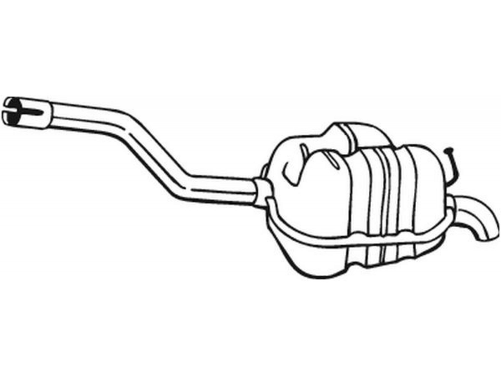 Гольшувач Фольксваген Гольф 5 (Volkswagen Golf V) 07-09 (233-161) Bolsal 24.89 - зображення 1