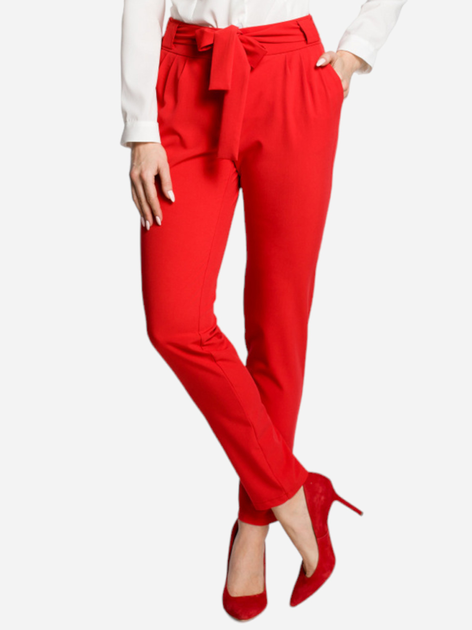 Spodnie damskie Made Of Emotion M363 M Czerwone (5903068406010) - obraz 1