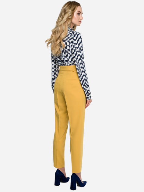 Spodnie damskie Stylove S124 S Żółte (5903068422485) - obraz 2