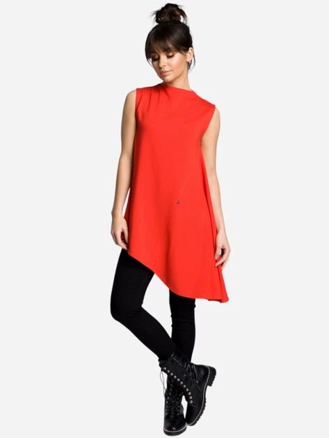 Туніка жіноча BeWear B069 M Червона (5903068408724) - зображення 3