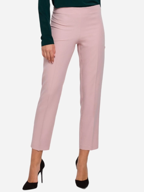 Spodnie damskie Makover K035 XL Różowe (5903068462528) - obraz 1