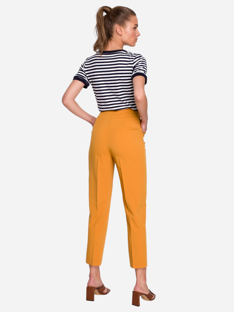 Spodnie damskie Stylove S296 S Żółte (5903887661355) - obraz 2