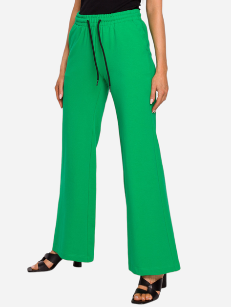 Спортивні штани жіночі Made Of Emotion M675 S Зелені (5903887665353) - зображення 1