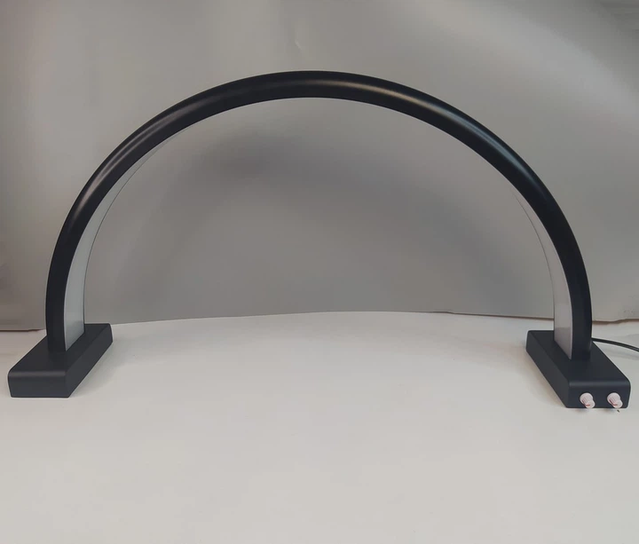 Бестеневая настольная LED-лампа Half MOON, 68 см, 60 Вт, Черная - изображение 2