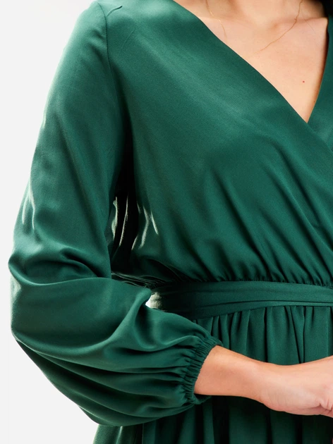 Плаття жіноче Awama A577 XL Темно-зелене (5902360579866) - зображення 9