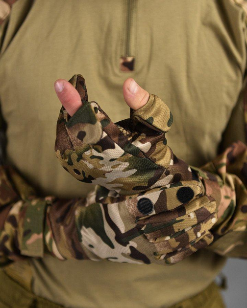 Перчатки Patriot BH откидные пальцы, резиновые накладки mtk 2XL - изображение 2