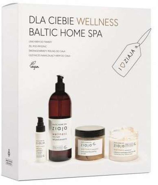 Набір Ziaja Baltic Home Spa Wellness Set Крем для обличчя 50 мл + Гель для душу 500 мл + Скраб 300 мл + Крем 300 мл (5901887052692) - зображення 1