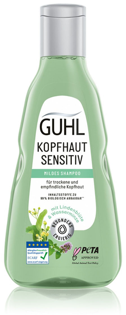 Szampon do włosów Guhl Scalp Sensitive Mild 250 ml (4072600283172) - obraz 1