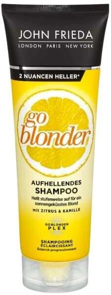 Шампунь для освітлення волосся John Frieda Sheer Blonde Shampoo Go Blonder 250 мл (5037156225044) - зображення 1