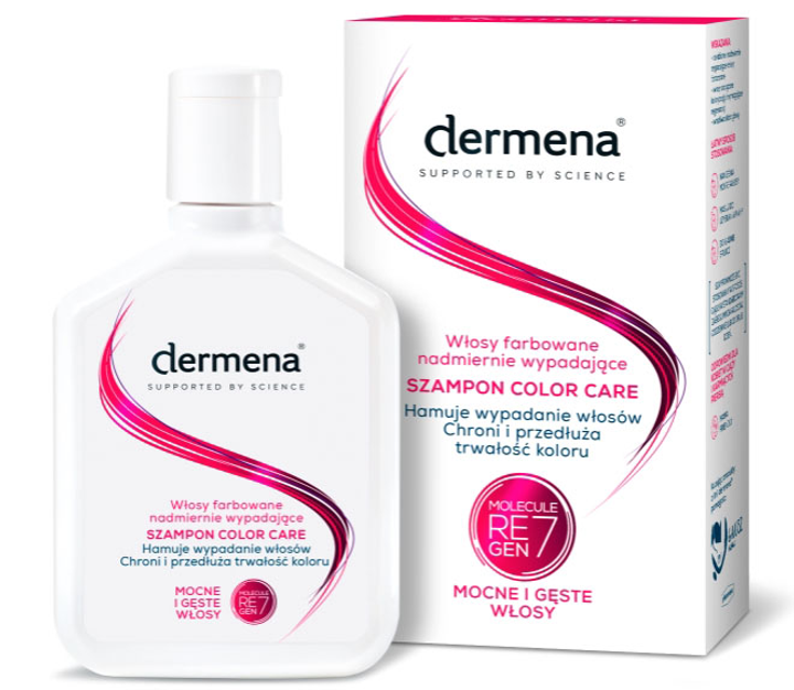 Шампунь для фарбованого волосся Pharmena Dermena Color Care 200 мл (5902175321667) - зображення 1
