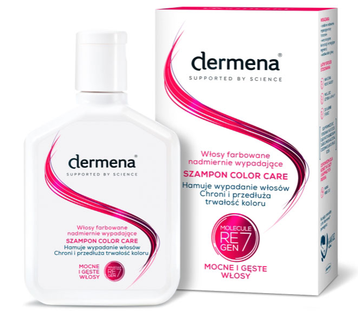 Szampon do włosów farbowanych Pharmena Dermena Color Care 200 ml (5902175321667) - obraz 1