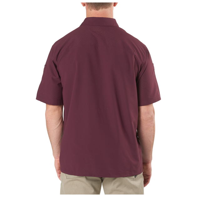 Рубашка тактическая с коротким рукавом 5.11 Freedom Flex Woven S/S XL Napa - изображение 2