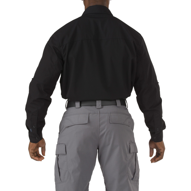 Рубашка тактическая 5.11 STRYKE™ LONG SLEEVE SHIRT M Black - изображение 2