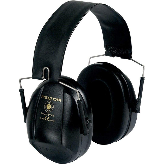 Наушники стрелковые PELTOR BULL'S EYE I PROTECTIVE EARMUFF Black - изображение 1