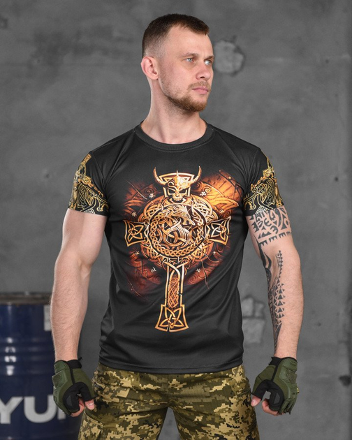 Тактична футболка потоотводяющая oblivion warrior 0 M - зображення 1