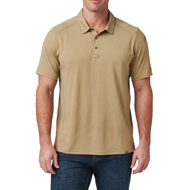 Футболка поло 5.11 Tactical® Paramount Chest Polo 2XL Elmwood Heather - зображення 1