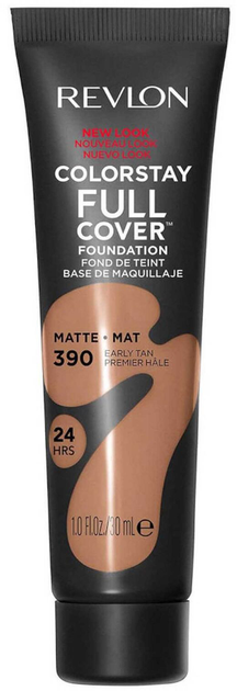 Podkład do twarzy Revlon Colorstay Full Cover Foundation SPF 10 Matte 390 Early Tan 30 ml (309970108014) - obraz 1