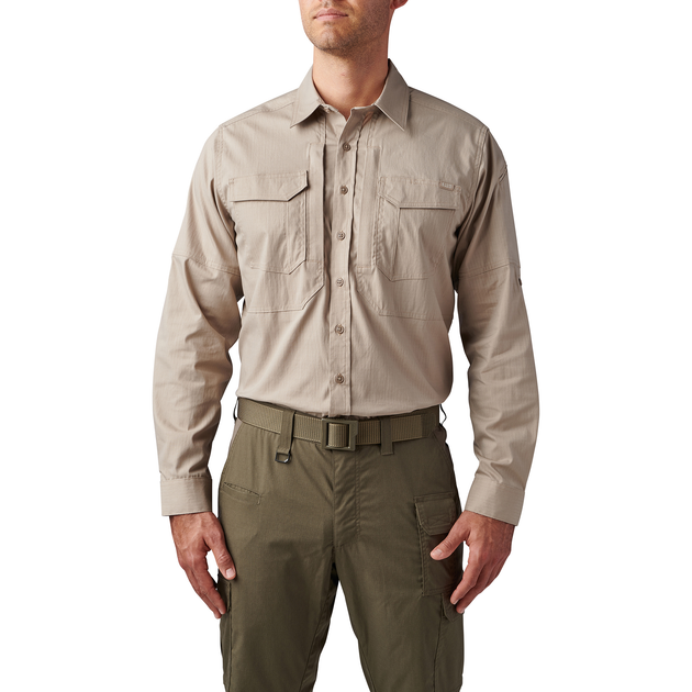 Рубашка тактическая 5.11 Tactical ABR Pro Long Sleeve Shirt 2XL Khaki - изображение 1