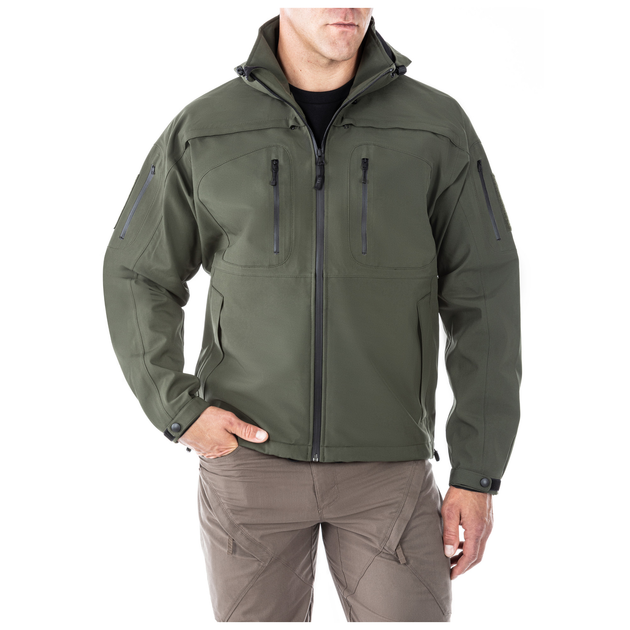 Куртка тактическая для штормовой погоды 5.11 Tactical Sabre 2.0 Jacket XL Moss - изображение 1