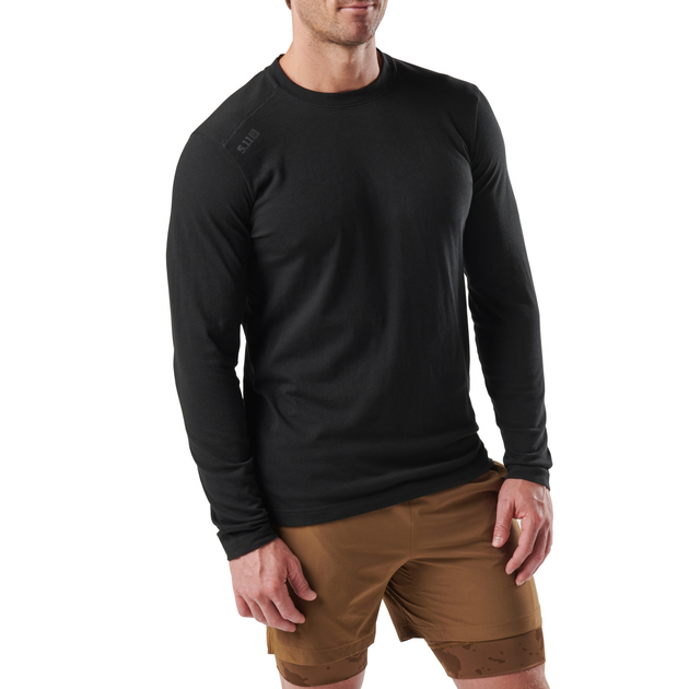 Реглан 5.11 Tactical PT-R Charge Long Sleeve 2.0 2XL Black - зображення 2