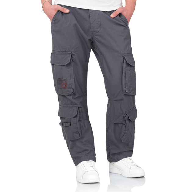 Брюки SURPLUS AIRBORNE TROUSERS SLIMMY L Anthracite - изображение 1