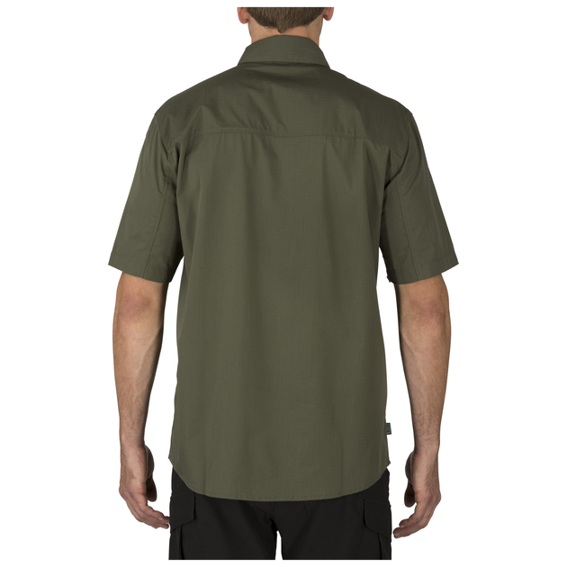Сорочка тактична з коротким рукавом 5.11 Stryke ™ Shirt - Short Sleeve L TDU Green - зображення 2