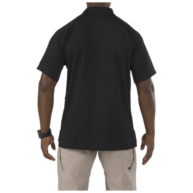Футболка поло тактична з коротким рукавом 5.11 Tactical Performance Polo - Short Sleeve, Synthetic Knit M Black - зображення 2