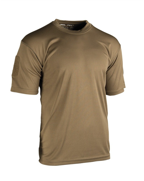 Футболка Sturm Mil-Tec Tactical T-Shirt QuickDry L DARK COYOTE - изображение 1