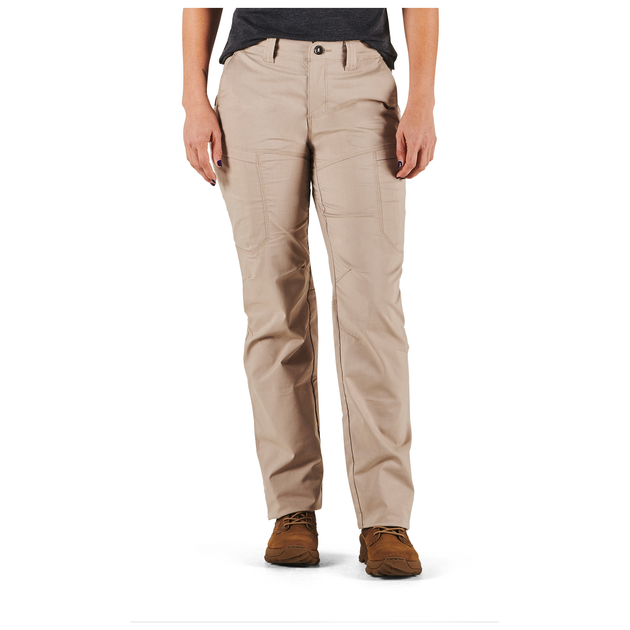 Штани тактичні жіночі 5.11 Tactical Apex Pants 0/Regular Khaki - зображення 1