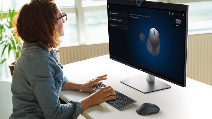 Zestaw bezprzewodowy Dell Premier Collaboration − KM900 Wireless Grafit (580-BBCY) - obraz 12
