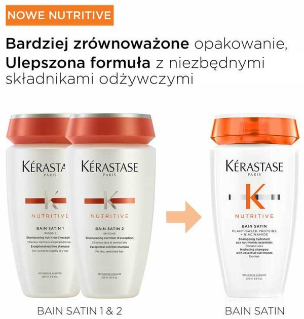 Шампунь-ванна для волосся Kerastase Nutritive Bain Satin поживний 250 мл (3474637154912) - зображення 3