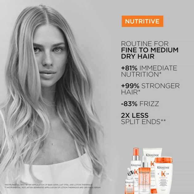 Шампунь-ванна для волосся Kerastase Nutritive Bain Satin поживний 250 мл (3474637154912) - зображення 5